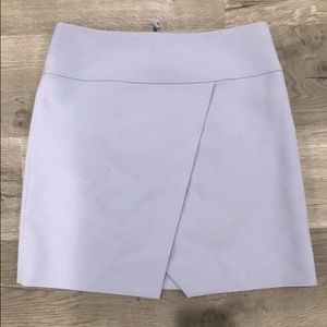 Lavender, J Crew mini skirt